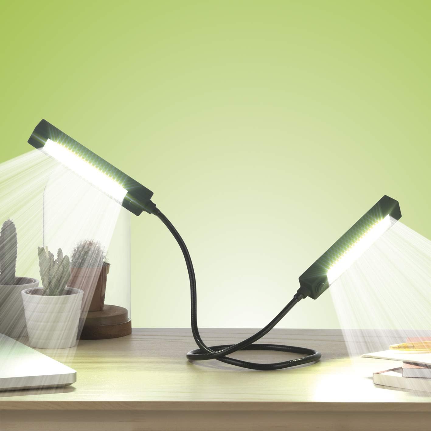 EASYmaxx 04797 COD-Arbeitsleuchte Flexi | Werkstattlampe, KFZ-Lampe, Handlampe, Leselampe | Flexibel einsetzbar, Kabelloser Batteriebetrieb, Schwarz — Ansicht 4
