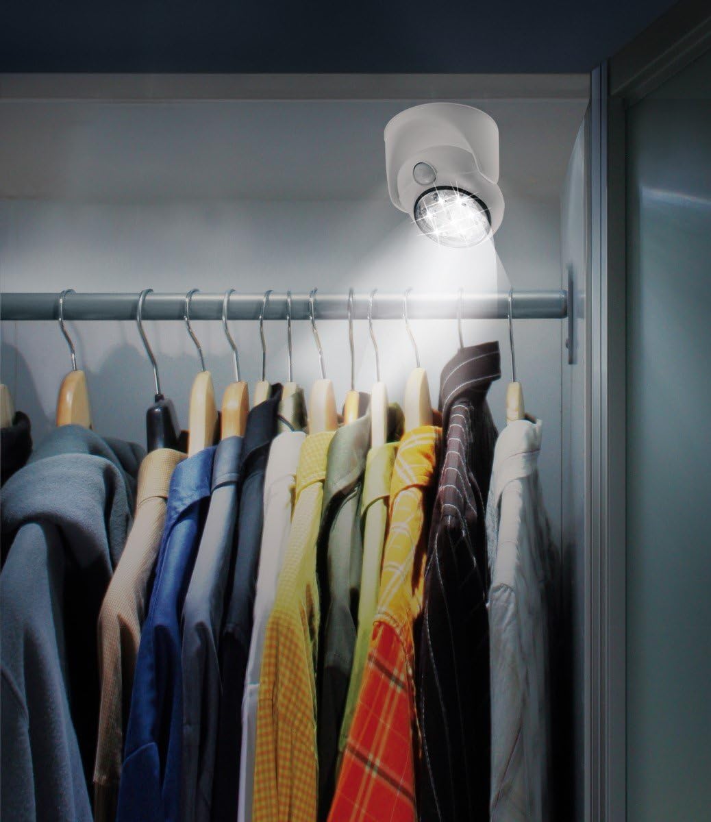 EASYmaxx 05592 LED-Spot mit Bewegungsmelder selbstklebend kabellos, weiß — Ansicht 4