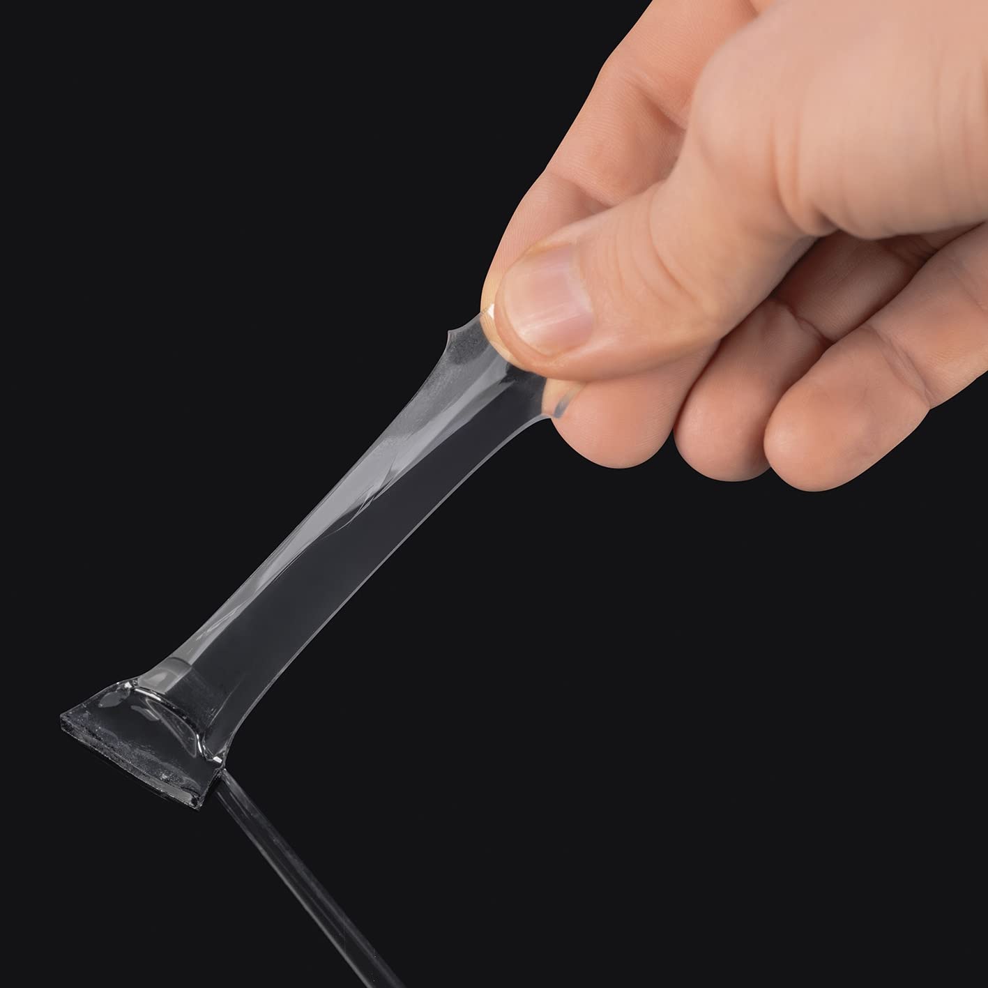 EASYmaxx Doppelseitiges Klebeband transparent 5M | abwaschbar, wiederverwendbar, rückstandslos zu entfernen | für Teppiche, Wandbilder, Fotos, Bilderrahmen, Deko u.v.m — Ansicht 5