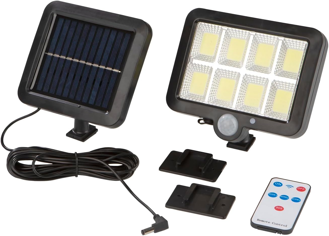EASYmaxx LED-Solarstrahler mit Bewegungsmelder |