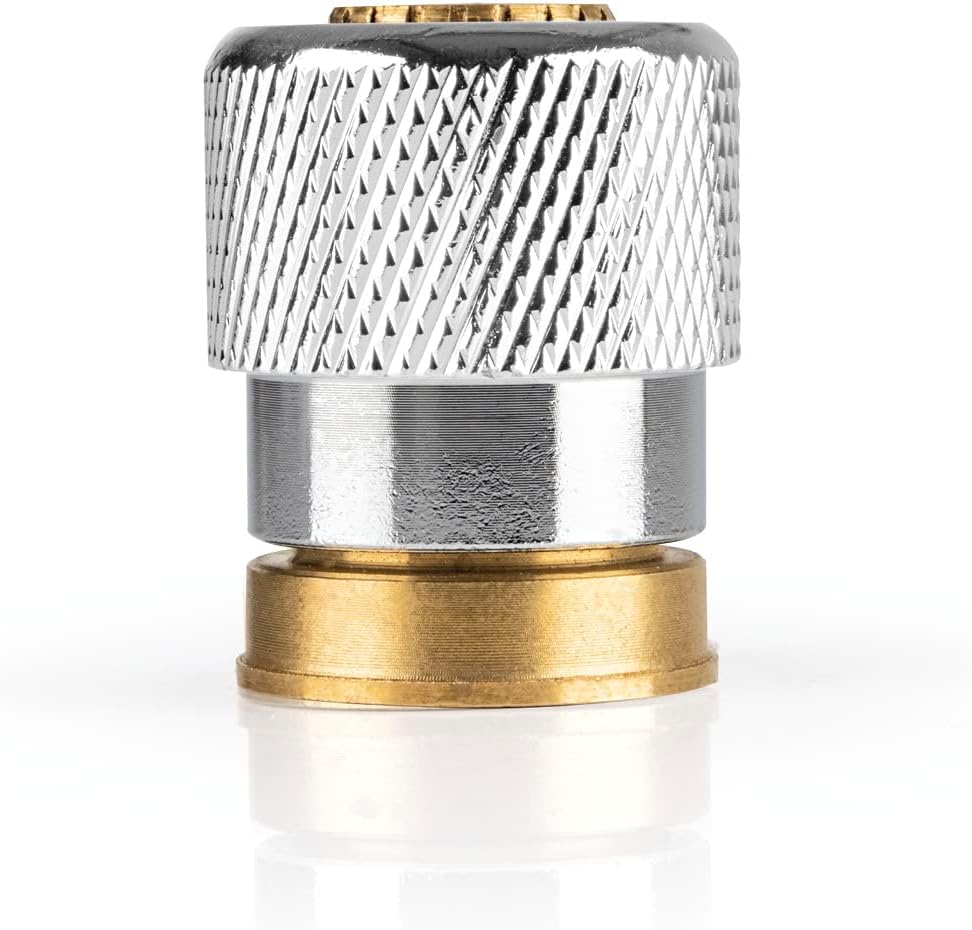 EASYmaxx Strahlregler für Wasserarmaturen | Wasserersparnis bis zu 90% ohne Komfortverlust | Durchflussbegrenzer für Wasserhähne in Küche und Bad | 3,5cm [Edelstahl] — Ansicht 6