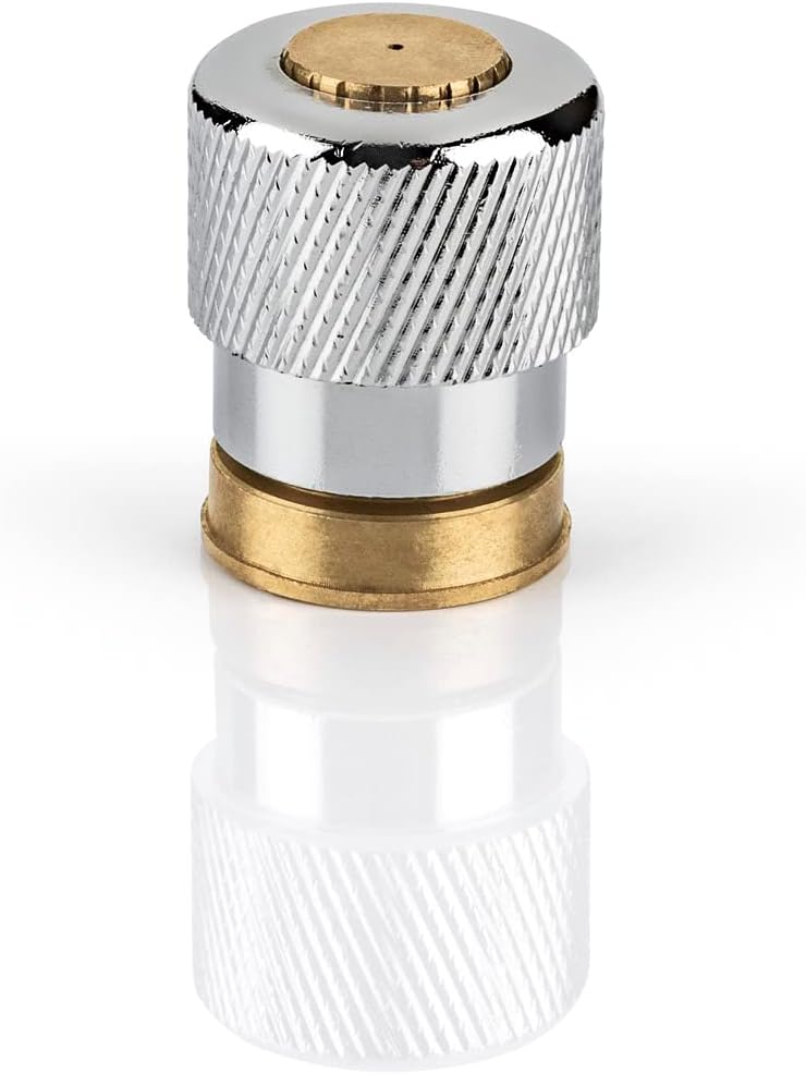 EASYmaxx Strahlregler für Wasserarmaturen | Wasserersparnis bis zu 90% ohne Komfortverlust | Durchflussbegrenzer für Wasserhähne in Küche und Bad | 3,5cm [Edelstahl]