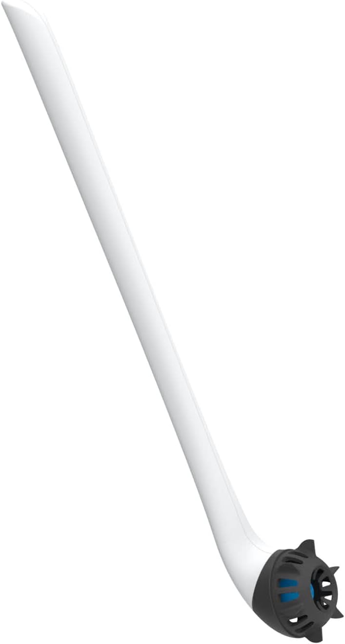 EASYmaxx Toilettenbürste | WC-Bürstenkopf & Spülstein in einem | Kopf abklicken & einfach als WC-Stein nutzen | Silikon-Lamellen für gründliche Flexibilität & Hygiene | Inklusive Bürstenhalter
