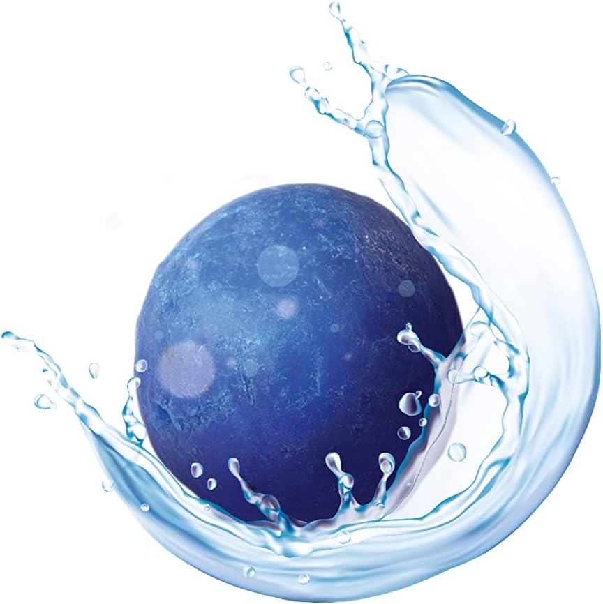 EASYmaxx Toilettenstein für WC-Bürste 3er-Set | WC Stein Toiletten Reiniger extra Frisch | 2 in 1 klick-Funktion Volle Power Hygiene Formel | Frische Duft [Reinigungs Kugeln Blau] — Ansicht 3